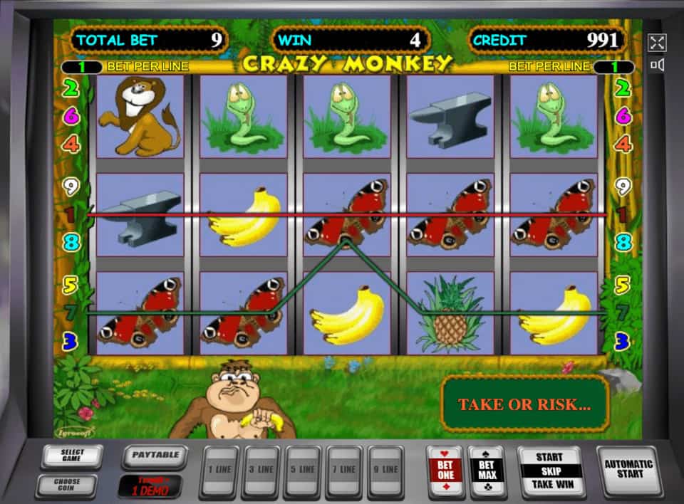 Игровой автомат обезьянки секреты игровые автоматы кабаре
